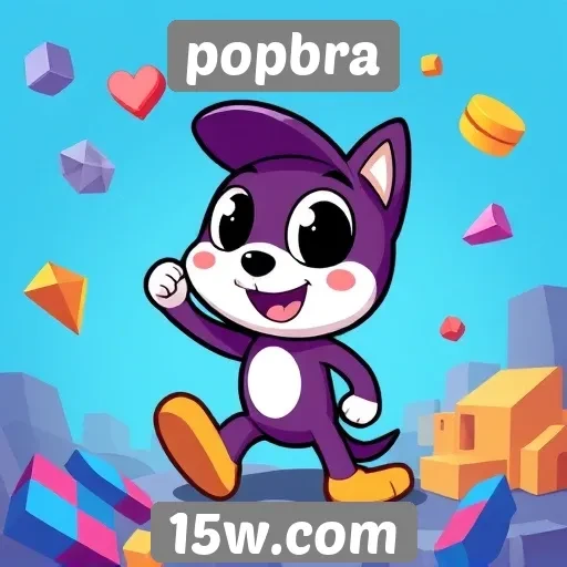 Principais categorias de jogos disponíveis no Popbra